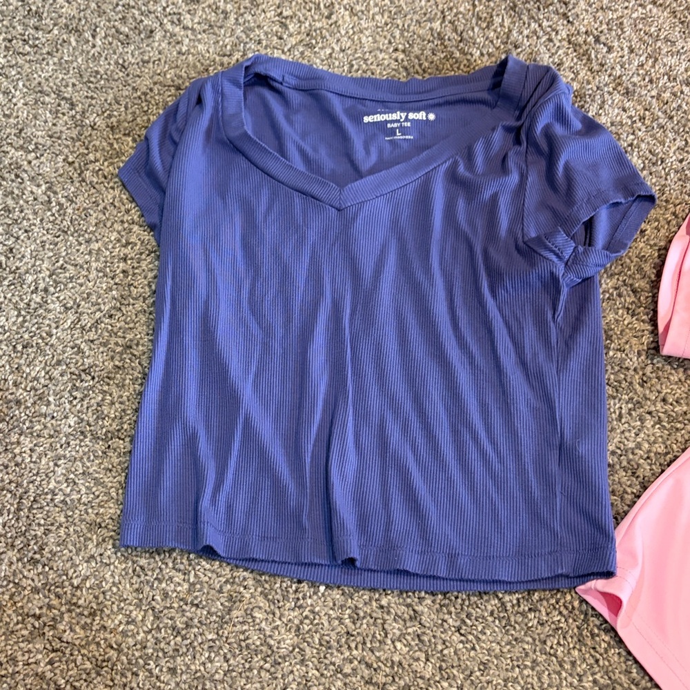 Dark Blue Top